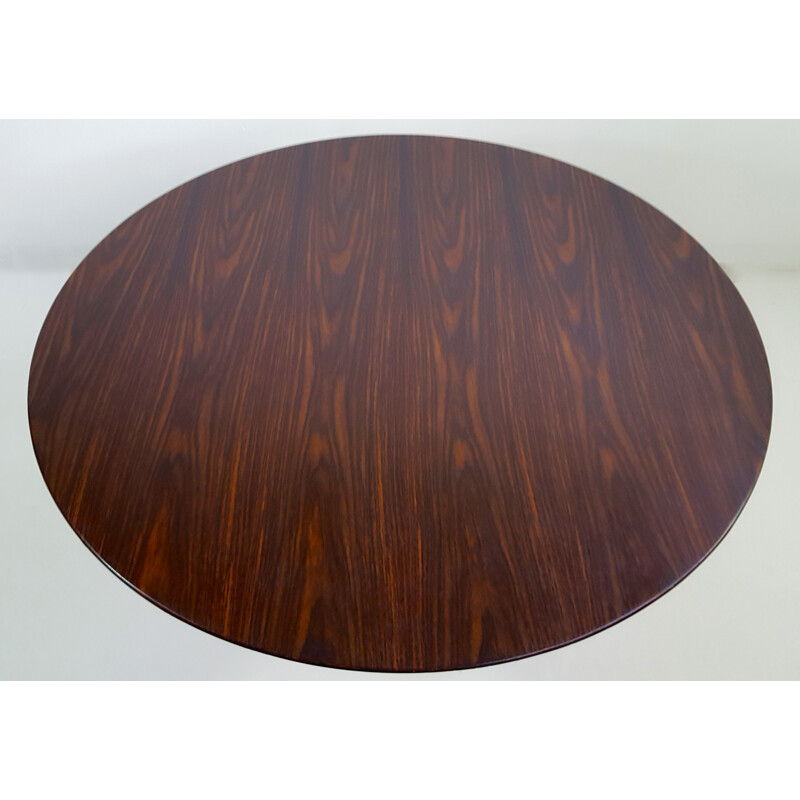 Table "Tulip"  Knoll International en palissandre 120 cm, Eero SAARINEN - 1970