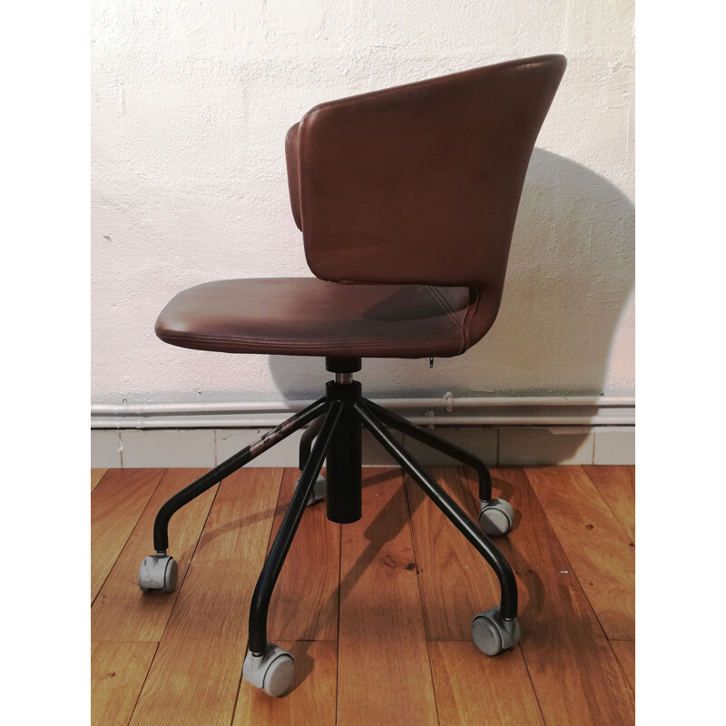 Jenny Griag vintage leather office chair