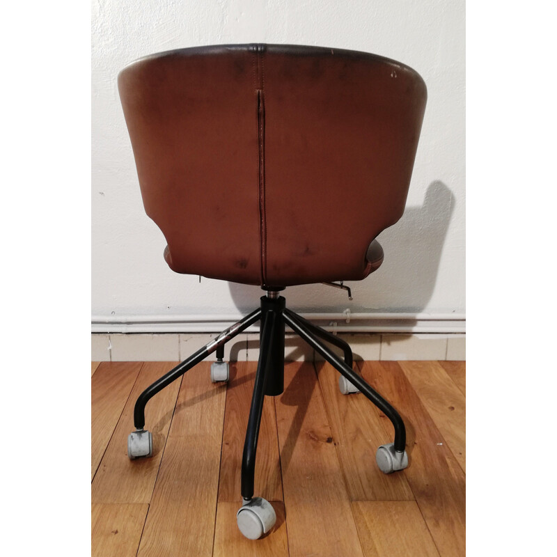 Jenny Griag vintage leather office chair