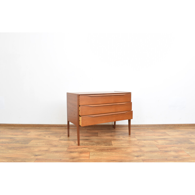 Mid-century Danish teak chest of drawers by Kai Kristiansen for Aksel Kjersgaard, 1960s