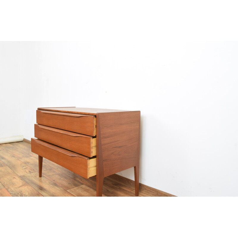 Mid-century Danish teak chest of drawers by Kai Kristiansen for Aksel Kjersgaard, 1960s
