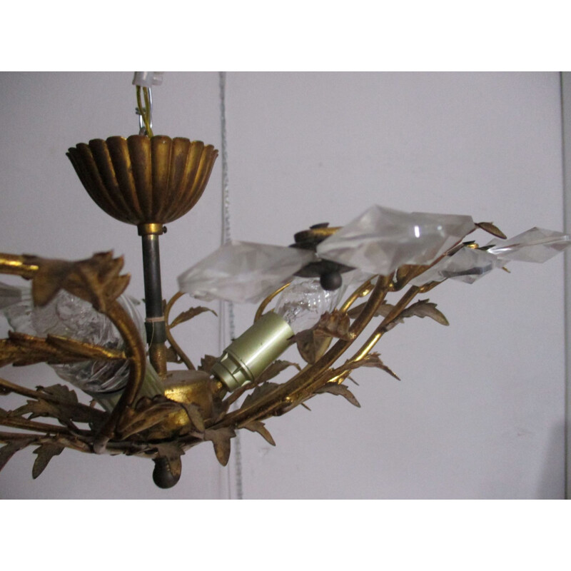 Vintage Murano glass chandelier by Banci Firenze, Italy 1960s