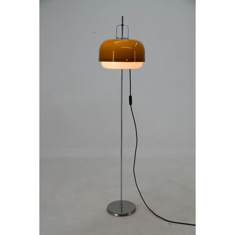 Mid century floor lamp by Harvey Guzzini for Meblo, Italy 1970s