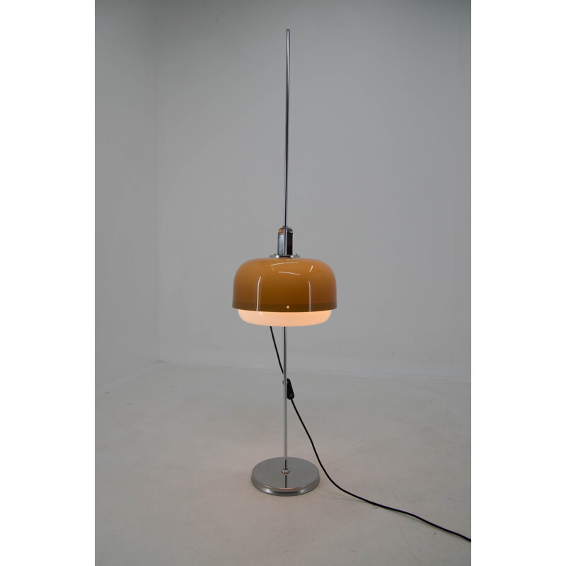 Mid century floor lamp by Harvey Guzzini for Meblo, Italy 1970s