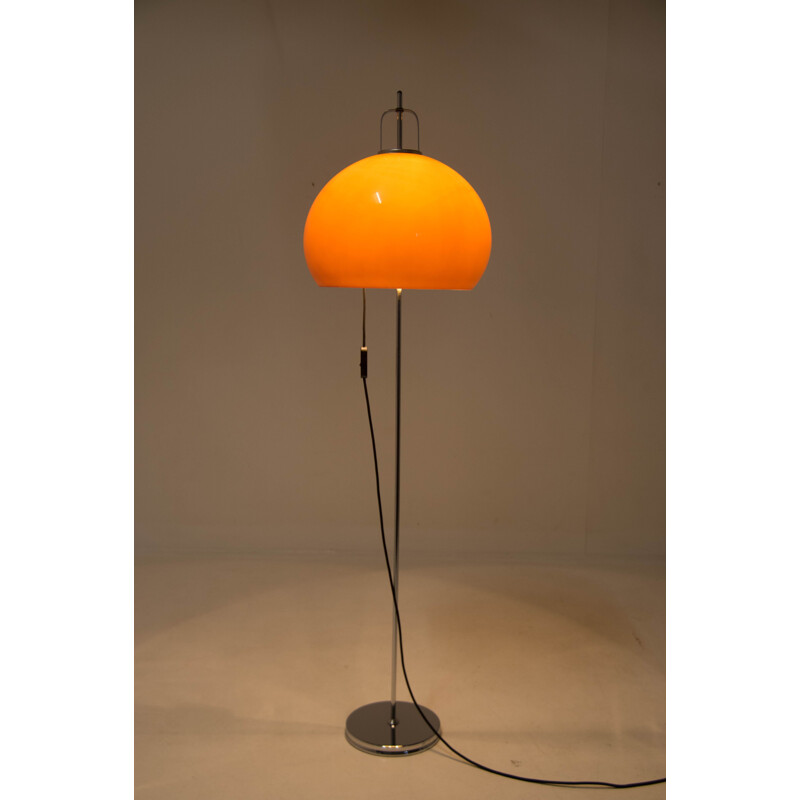 Lampadaire réglable vintage par Guzzini pour Meblo, 1970