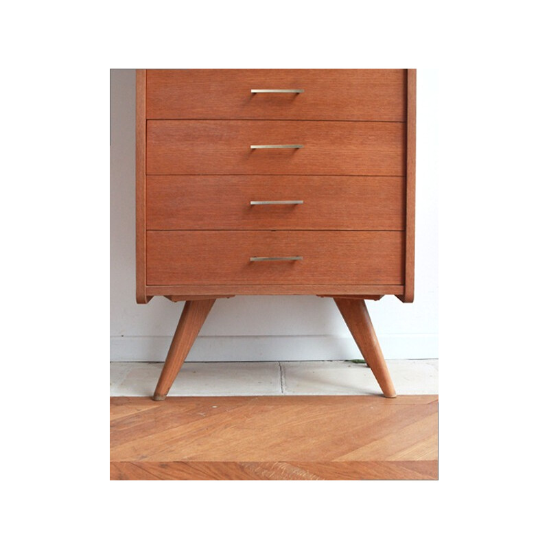 Oakwood chest of drawers - 1950s