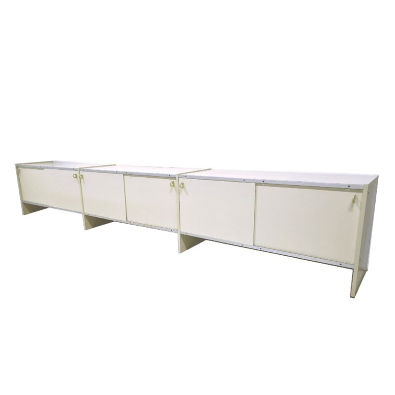 Mid century white sideboard by Dieter Rams for Vitsoe, Germany 1950s