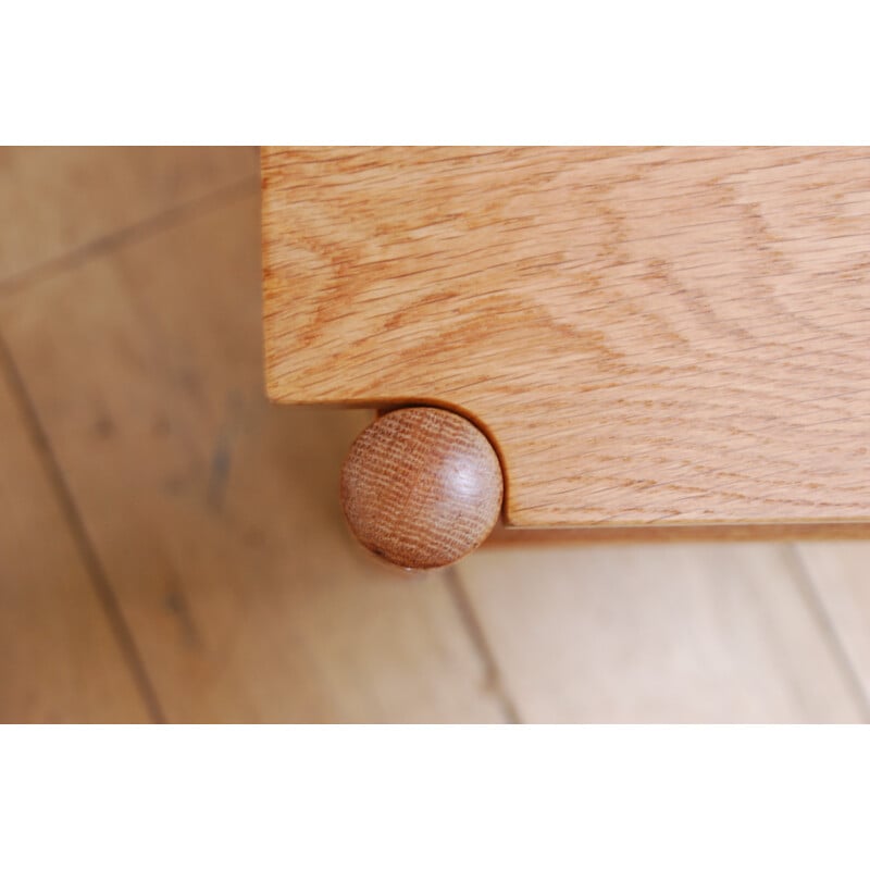 Andreas Tuck "AT50" side table in oak, Hans WEGNER - 1960s