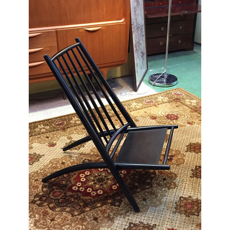 "Congo" easy chair in beech, Alf SVENSSON - 1950s