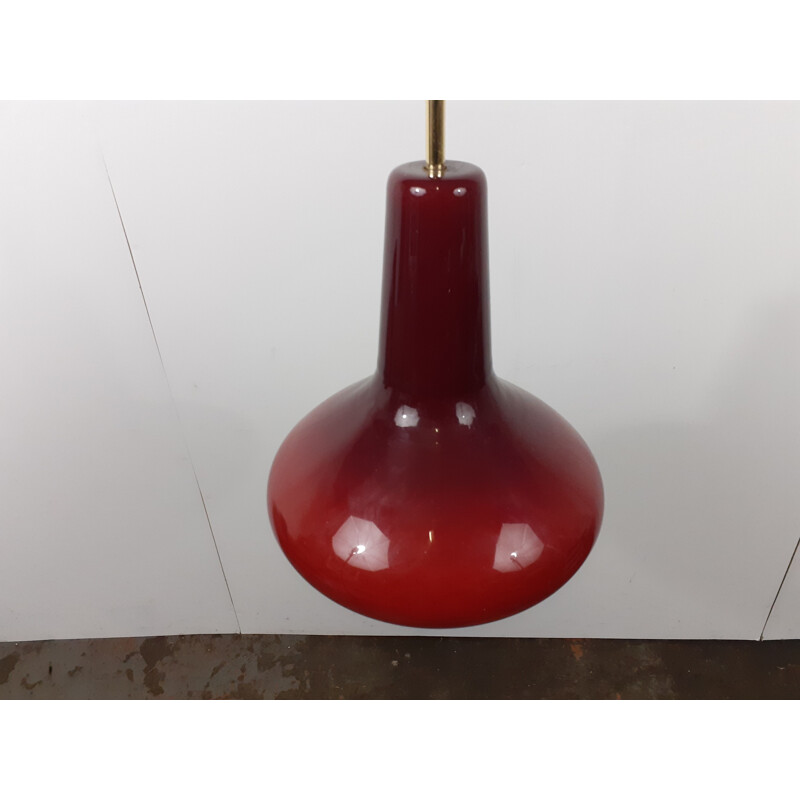 Lámpara de suspensión vintage de Massimo Vignelli