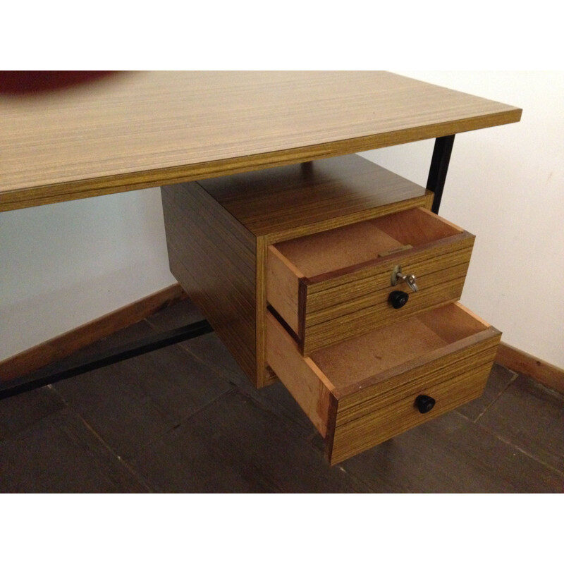 Vintage formica desk, 1950