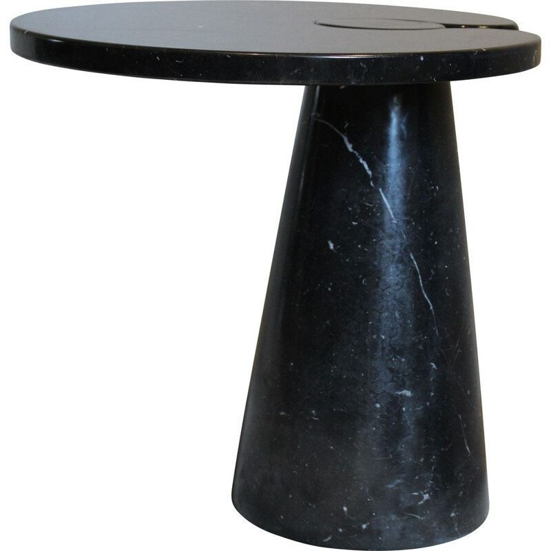 table basse vintage en - noir