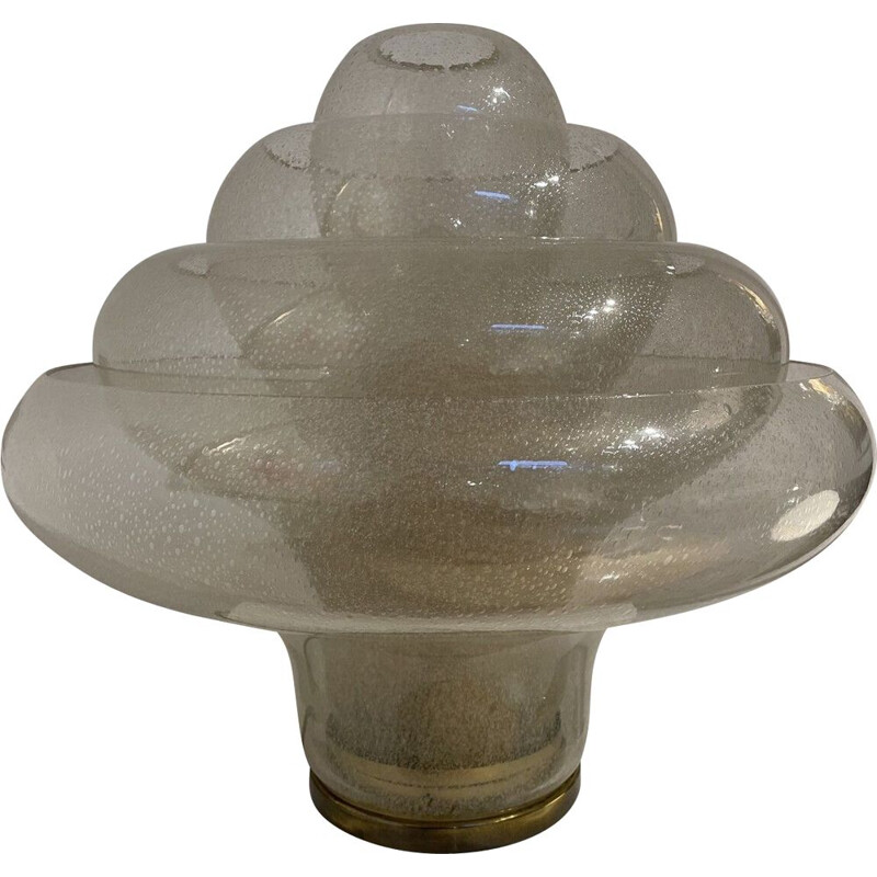 Mid-century Lotus lamp in Murano glass by Carlo Nason, Italy 1969