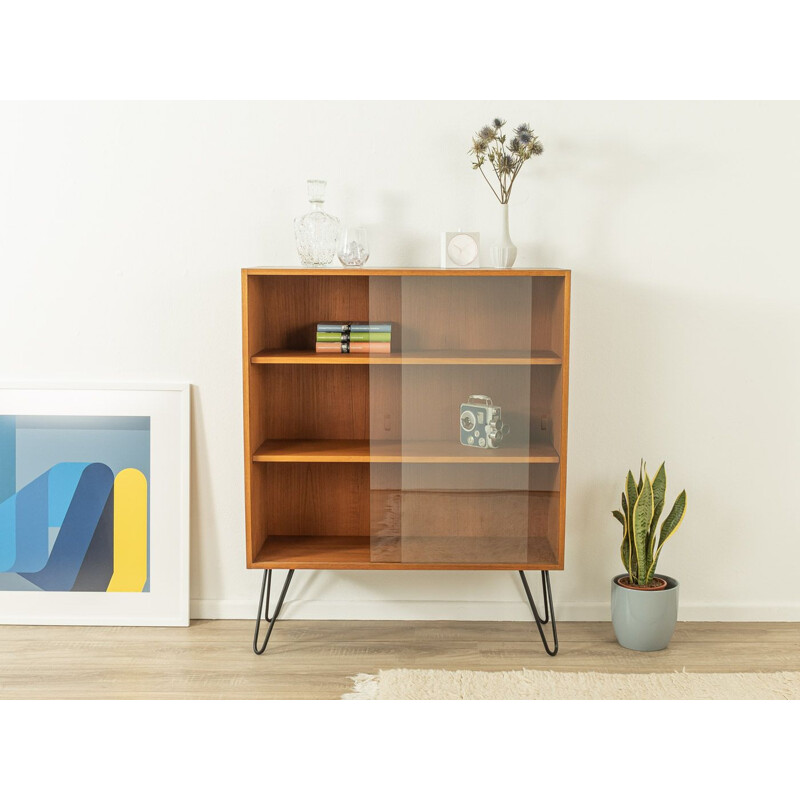 Vintage teak display cabinet, Germany 1960s