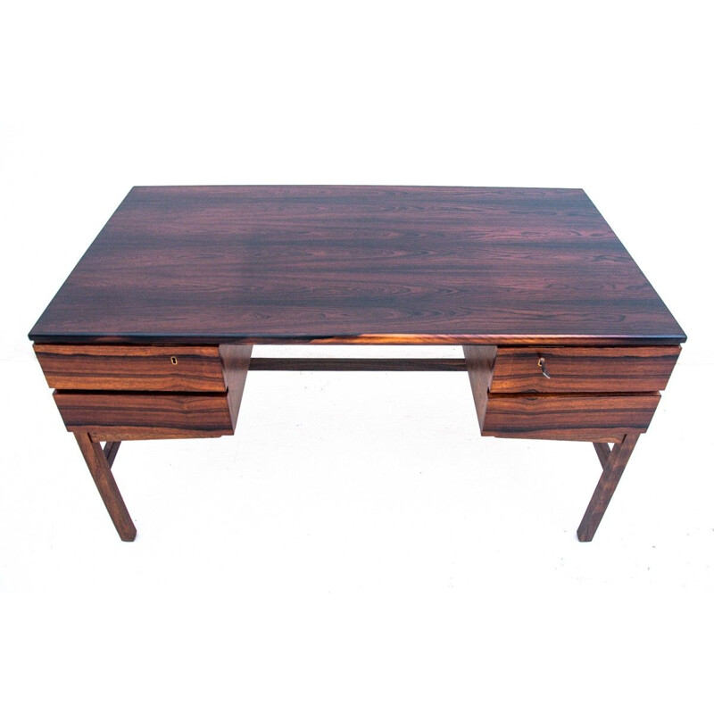 Rosewood vintage desk, Denmark 1960s