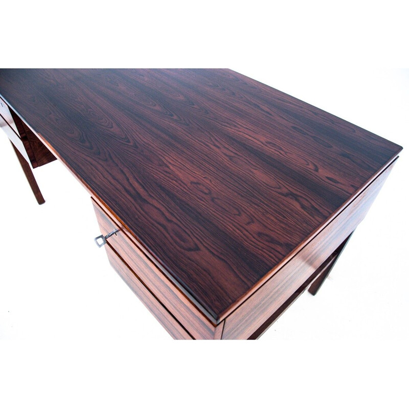 Rosewood vintage desk, Denmark 1960s