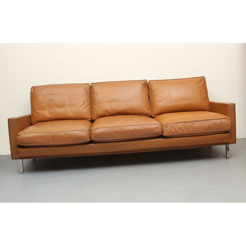 Vintage leather sofa by George Nelson for Herman Miller, 1960s