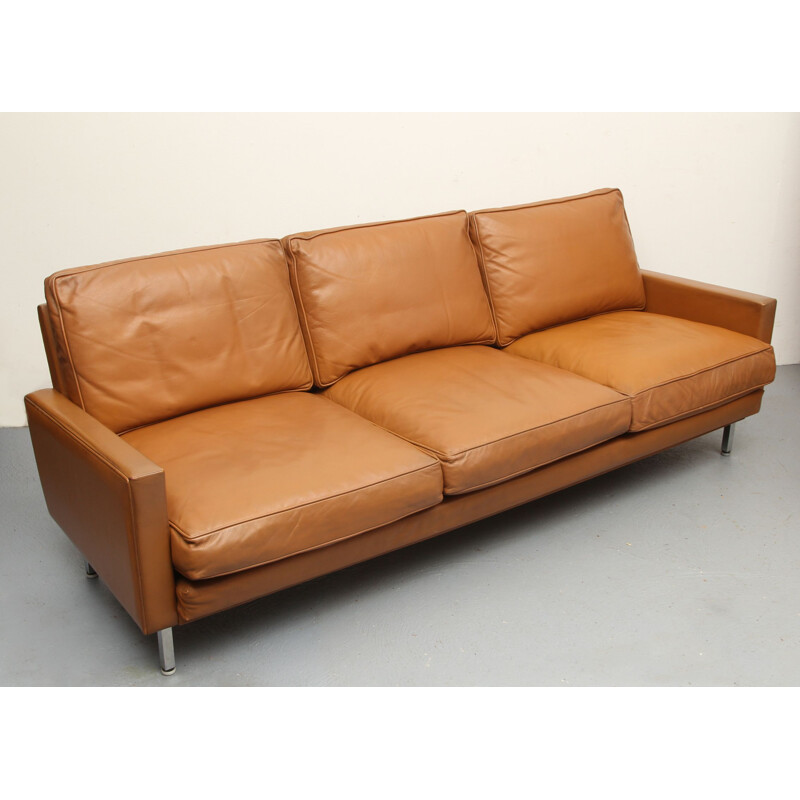 Vintage leather sofa by George Nelson for Herman Miller, 1960s