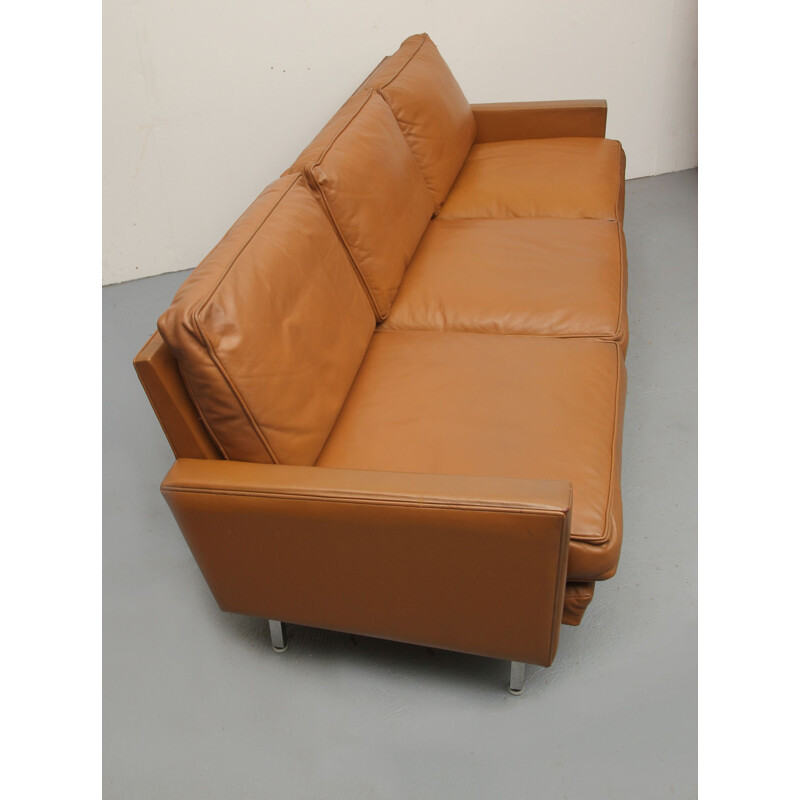 Canapé vintage en cuir de George Nelson pour Herman Miller, 1960