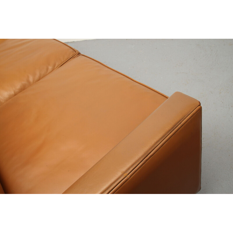 Vintage leather sofa by George Nelson for Herman Miller, 1960s