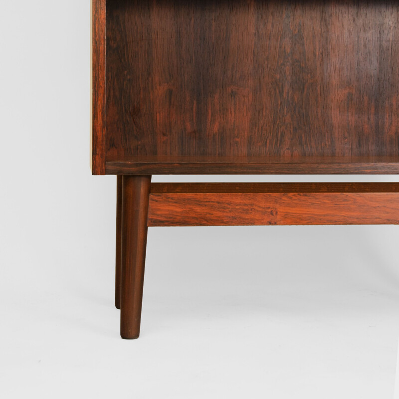 Vintage "Bornholmer" rosewood bookcase by Johannes Sorth for Bornholms Møbelfabrik Nexø, Denmark 1960s