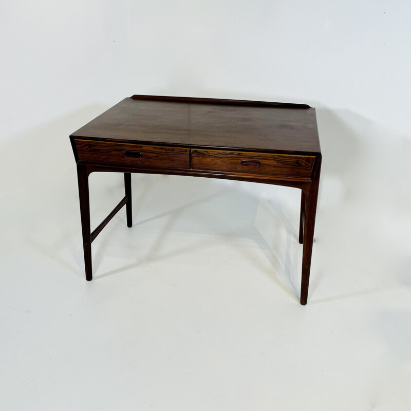 Vintage rosewood desk by Svend Aage Madsen, Denmark 1960