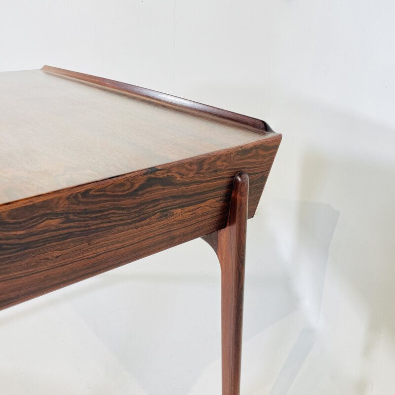 Vintage rosewood desk by Svend Aage Madsen, Denmark 1960