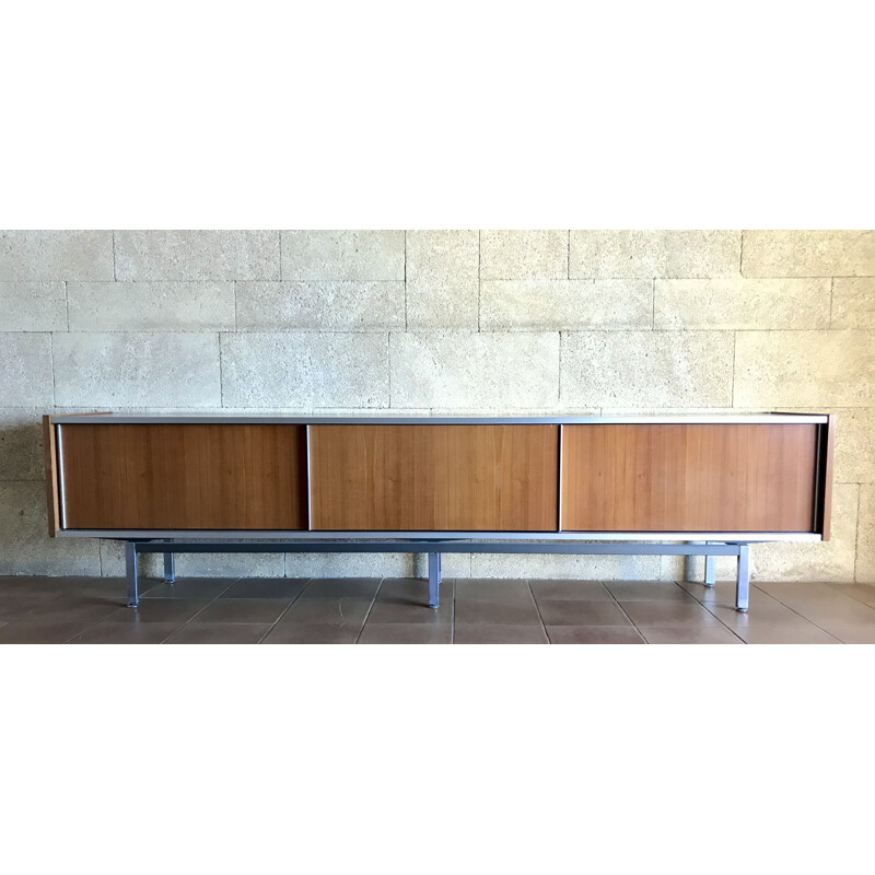 Credenza vintage in teak di George Frydman per Efa, Francia 1960