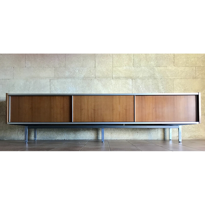 Vintage teak sideboard by George Frydman for Efa, France 1960