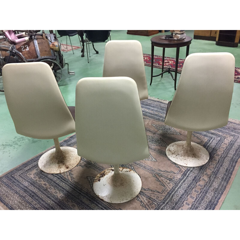 Set of 4 Johanson design "Viggen" chairs, Borje JOHANSON - 1970s