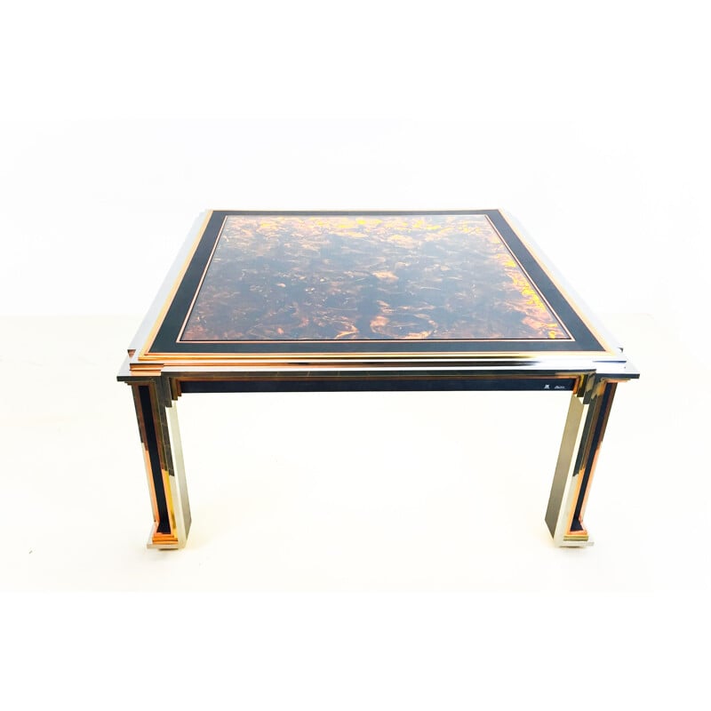 Table vintage par Alain Delon pour Maison Jansen