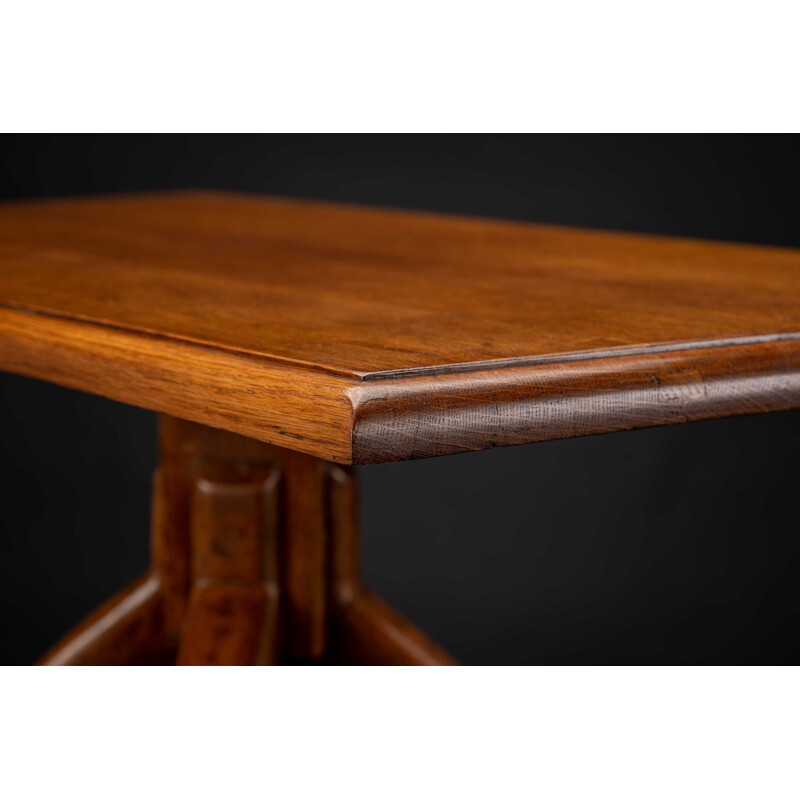 Vintage "The Hoof" oakwood table