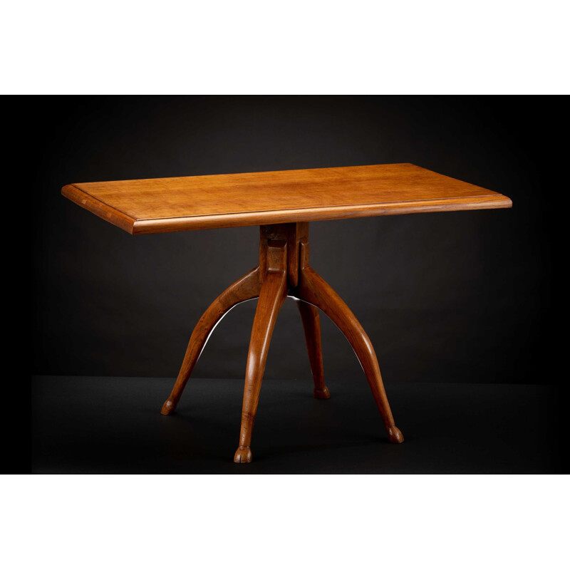 Vintage "The Hoof" oakwood table