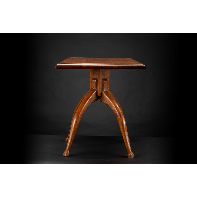 Vintage "The Hoof" oakwood table