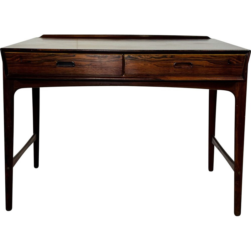 Vintage rosewood desk by Svend Aage Madsen, Denmark 1960