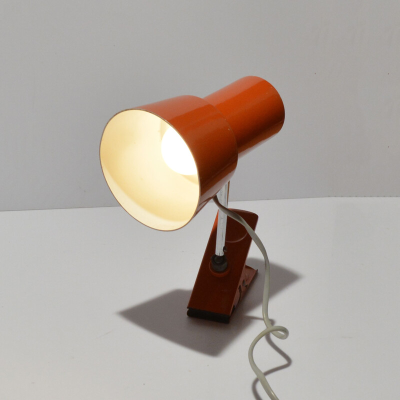 Vintage-Lampe mit verchromtem Arm von Josef Hurk für Napako, Tschechoslowakei 1960