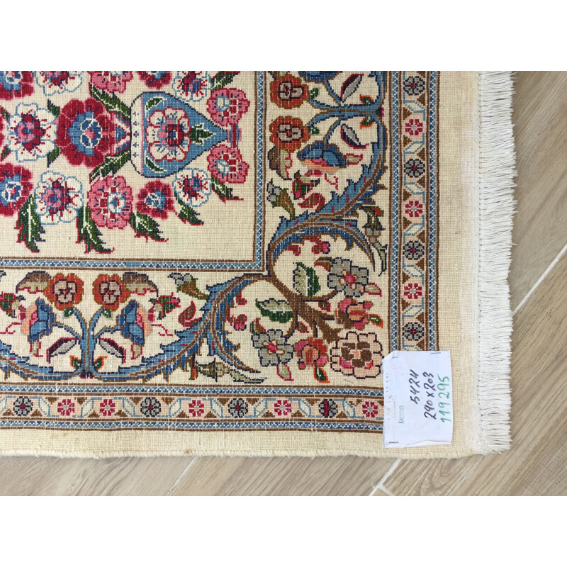 Persian rug mood vintage wool velvet