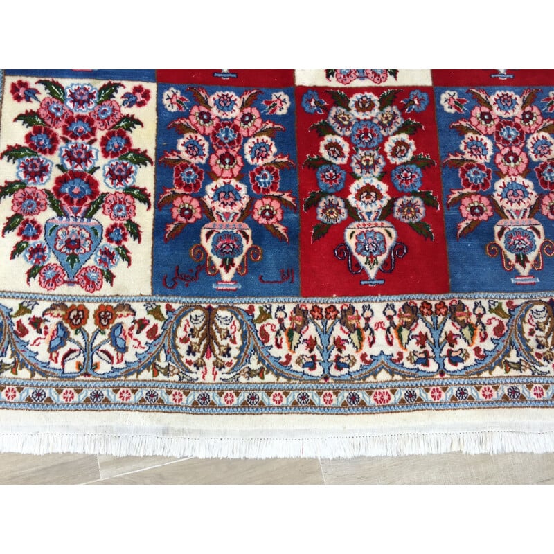 Persian rug mood vintage wool velvet