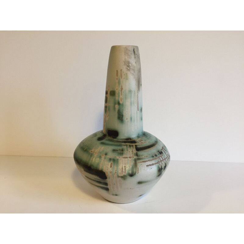Vintage ceramic vase by Jacques Blin, 1950
