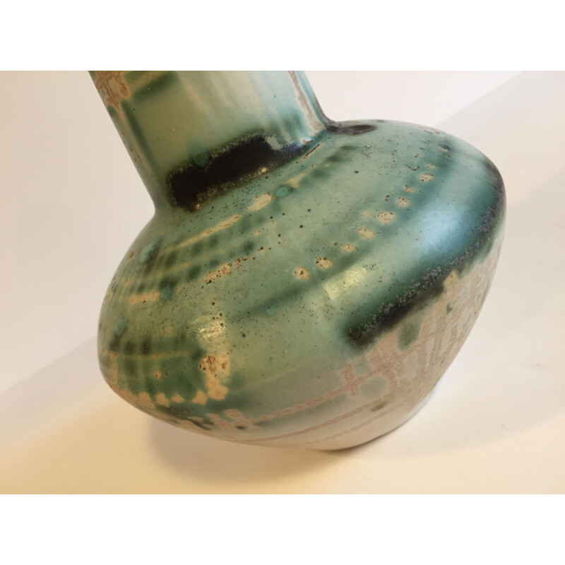 Vintage ceramic vase by Jacques Blin, 1950