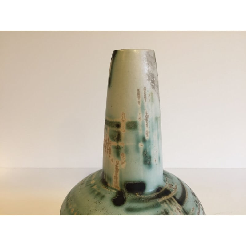 Vintage ceramic vase by Jacques Blin, 1950