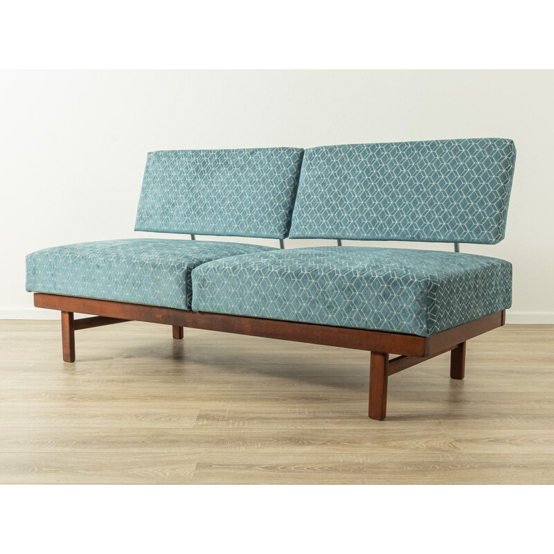Vintage beech wood sofa by Wilhelm Knoll, Germany 1950s