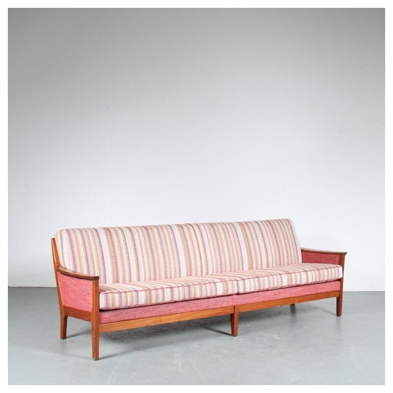Vintage Scandinavian 4-seater sofa, 1960s