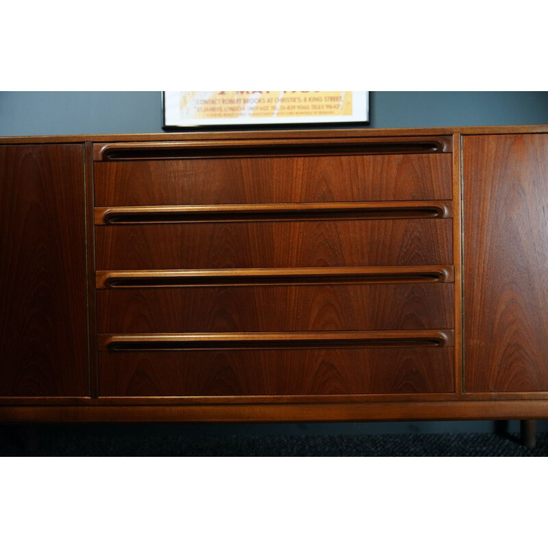 Mid century teak McIntosh sideboard with central drawers