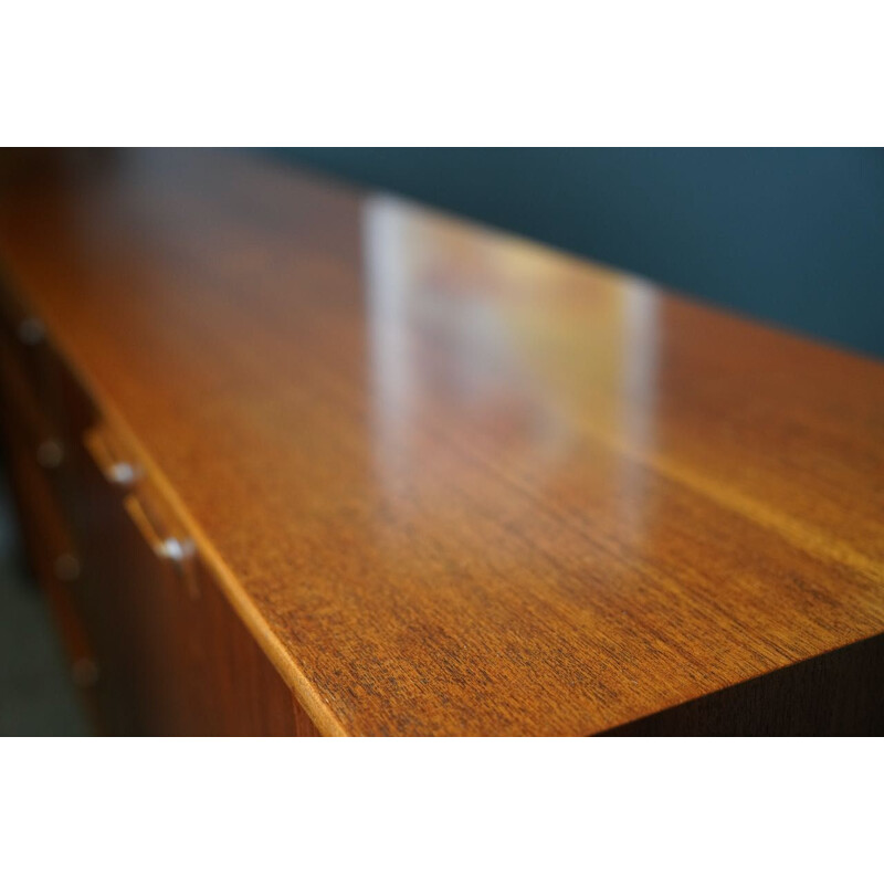 Mid century teak McIntosh sideboard with central drawers