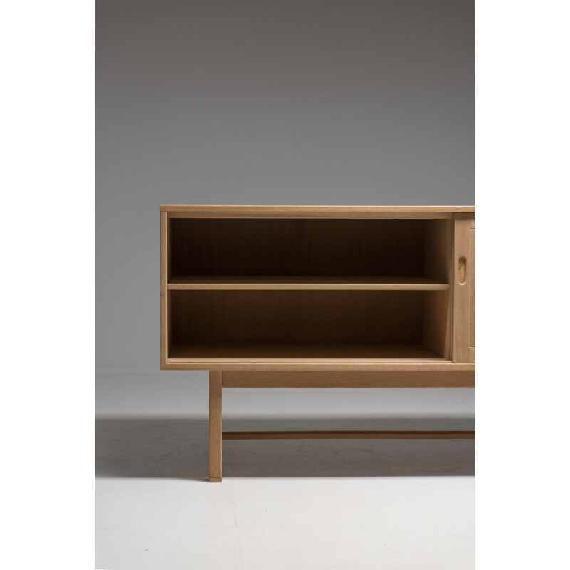 Vintage oakwood highboard by Kurt Østervig for Kp Mobler, Denmark