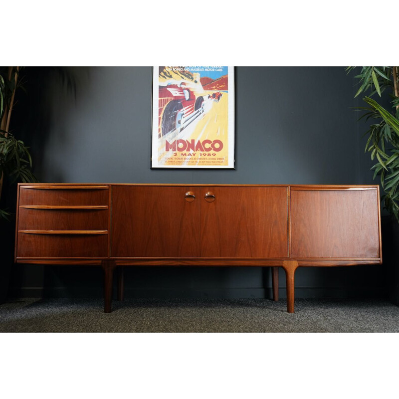 Mid century teak McIntosh sideboard with lefthand drawers