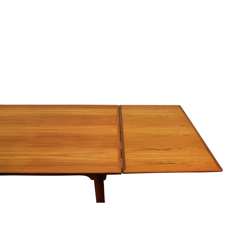 Omann Jun Møbelfabrik extentable dining table in teak, Gunni OMANN - 1960s