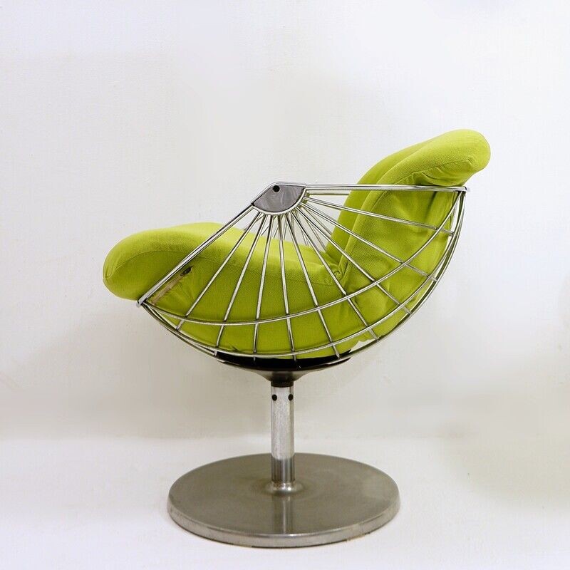 Lot de 4 chaises atomiques vintage Atomic par Rudi Verelst pour Novalux, Belgique