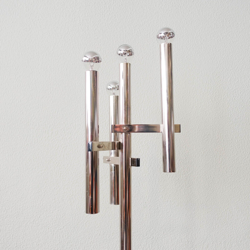 Vintage floor lamp by Gaetano Sciolari, Italy 1970s